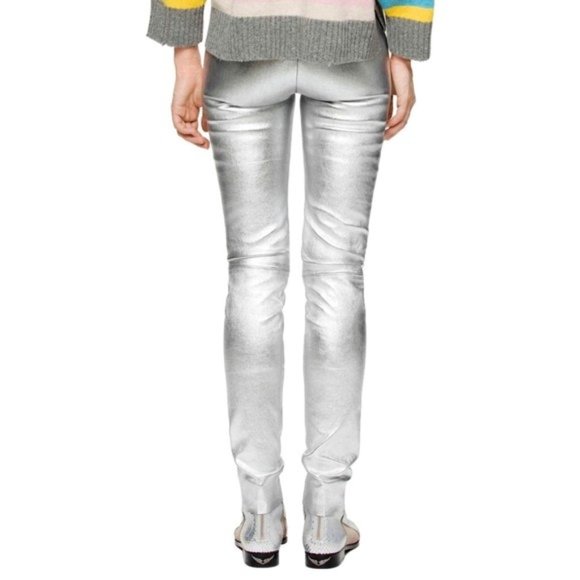 Zadig & Voltaire Pharel Leather Leggings - Picture 3 of 7